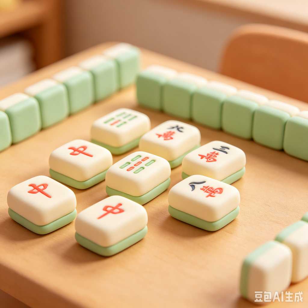 camping leisure mahjong set
